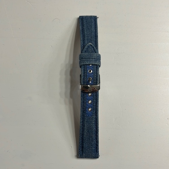 Michele 18 mm Denim Strap - Picture 1 of 3